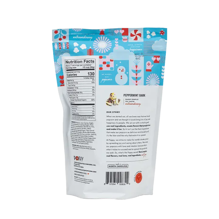Peppermint Bark Popcorn