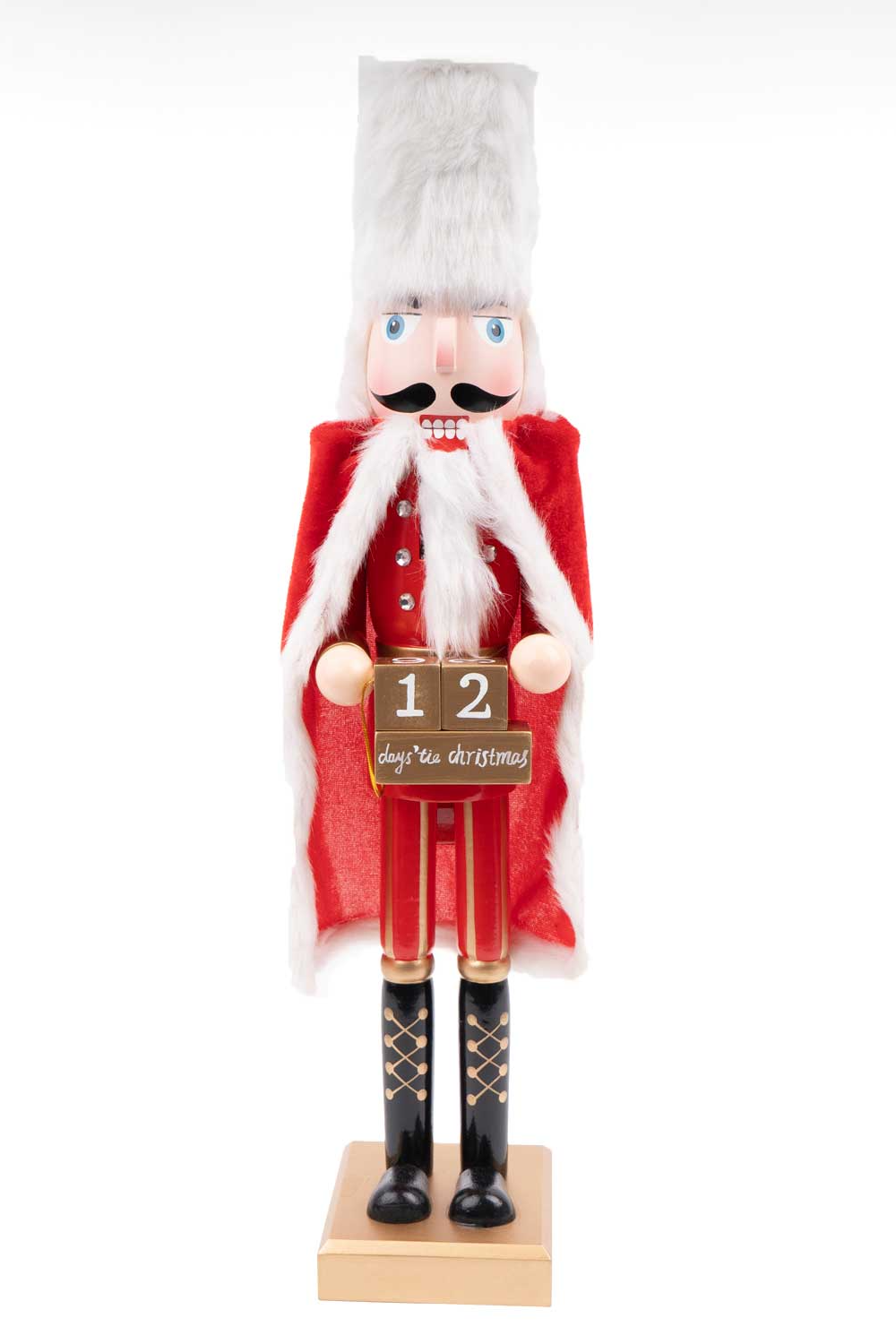 Countdown Nutcracker Red