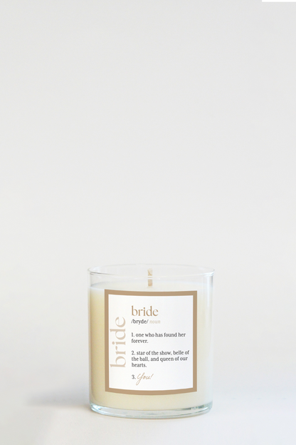 Bride Defined Candle