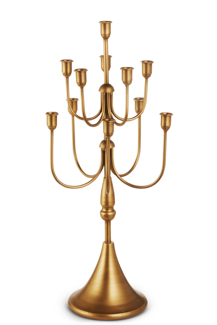 25.5" Gold Candelabra