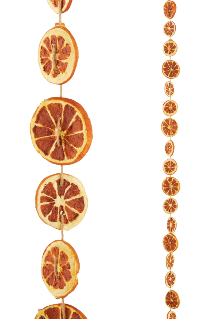 5.5 foot Orange Slice Garland