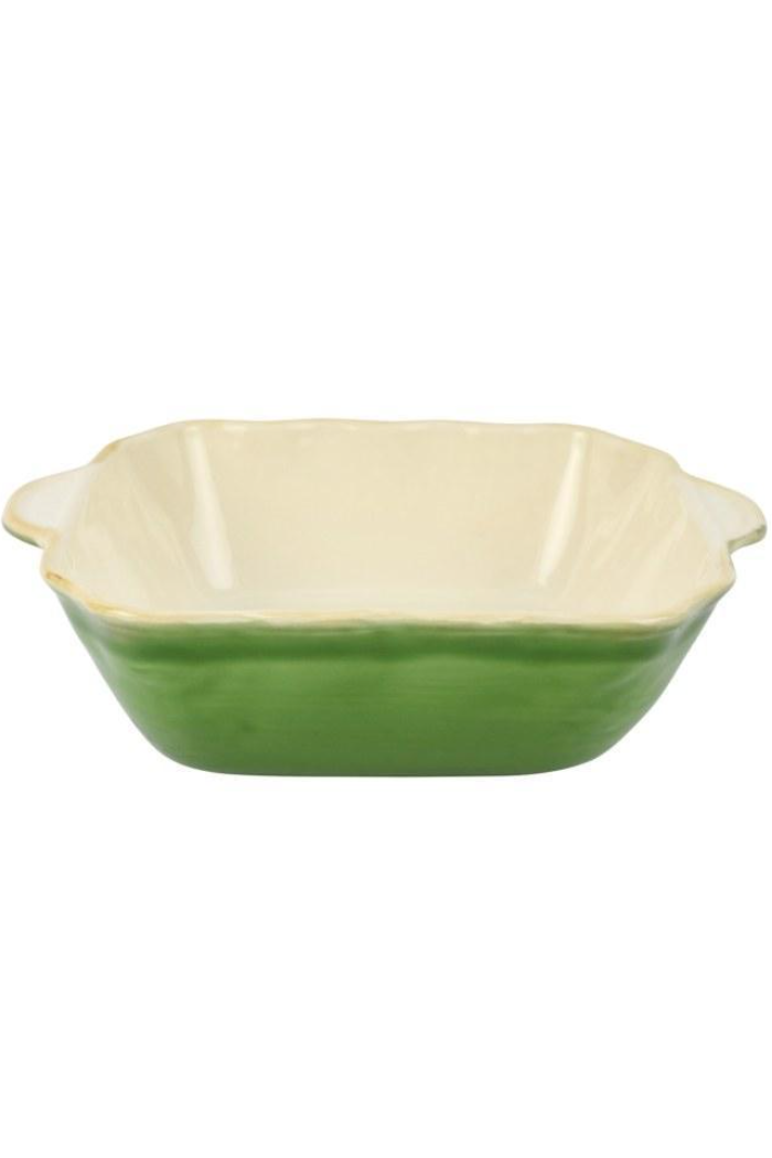 Italian Bakers Green Medium Square Baker