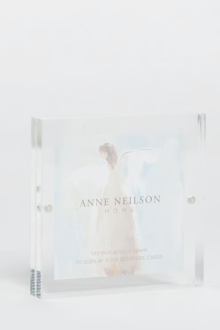 5x5 Acrylic Scripture Card Frame