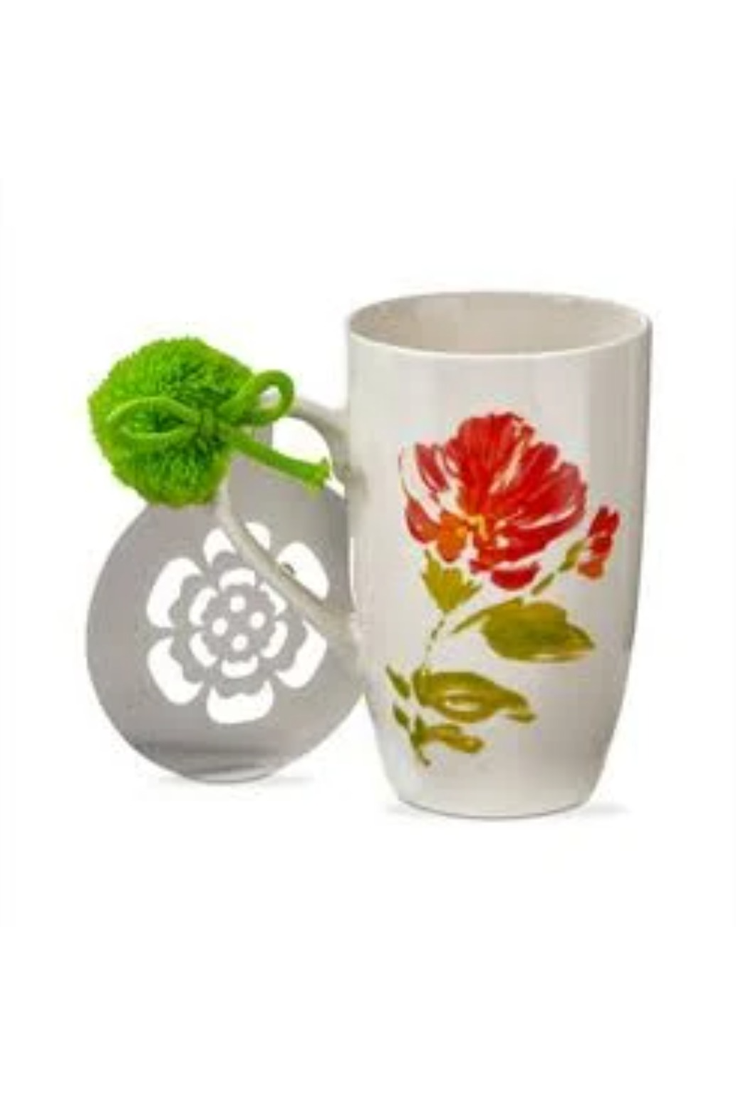 Blossom Mug with Stencil