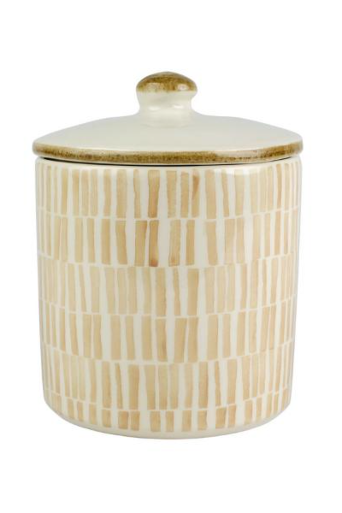 Vietri Earth Bamboo Medium Canister