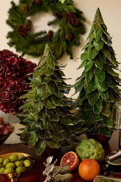 Natural Leaf Tree on Pot/Green