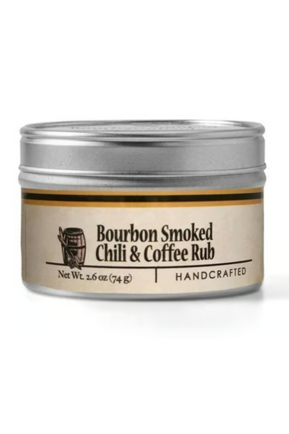 Bourbon Smoked Chili and Coffee Rub