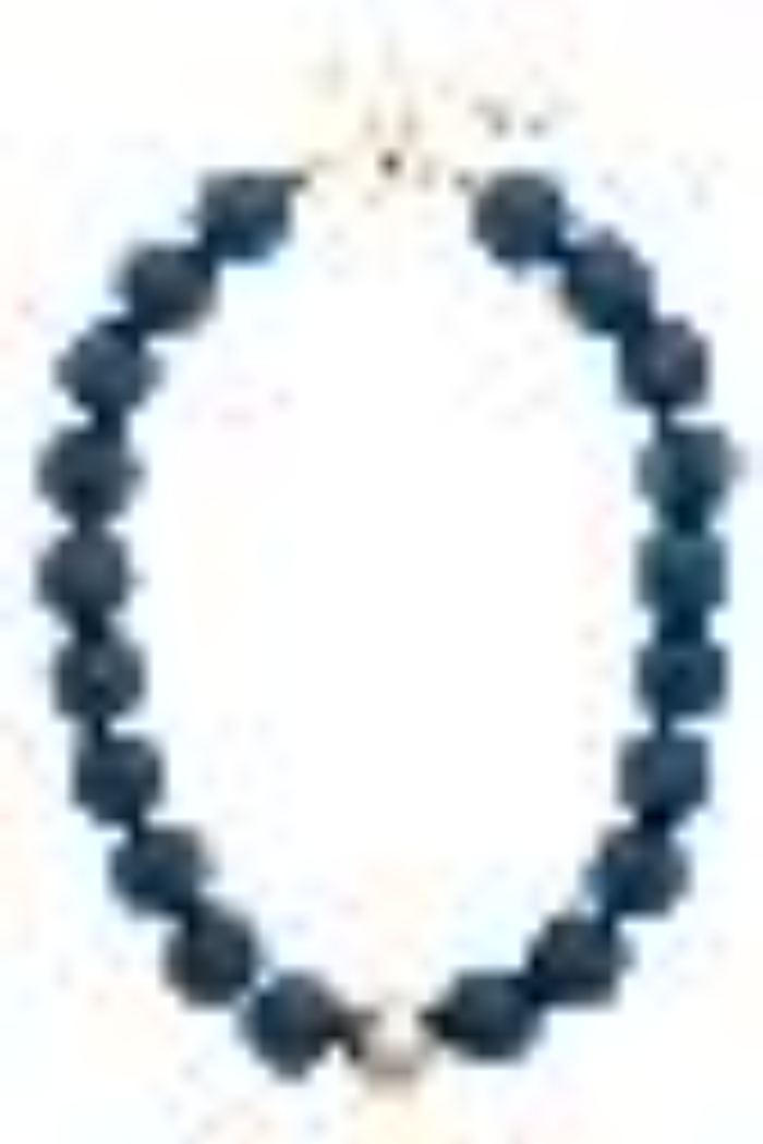 Marjorie Beaded Necklace - Plum