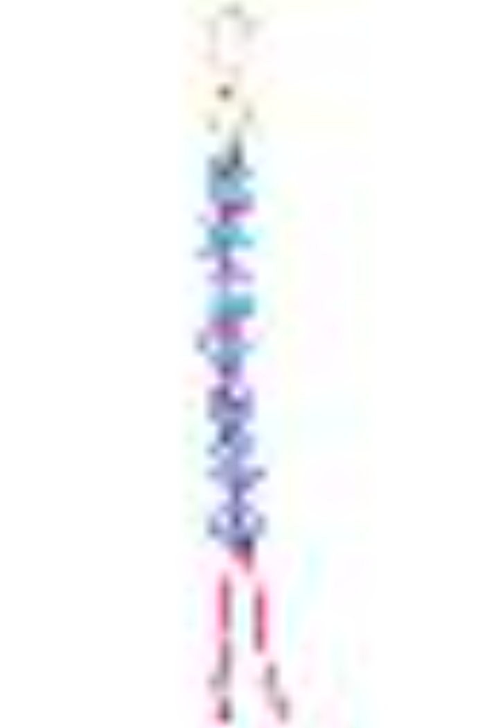 Mahjong Letter Bag Charm