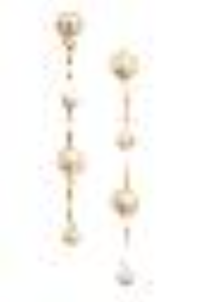 Betsy Linear Ball Bead Earrings