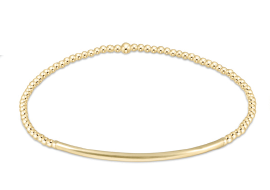 Bliss Bar Gold 2mm Bracelet