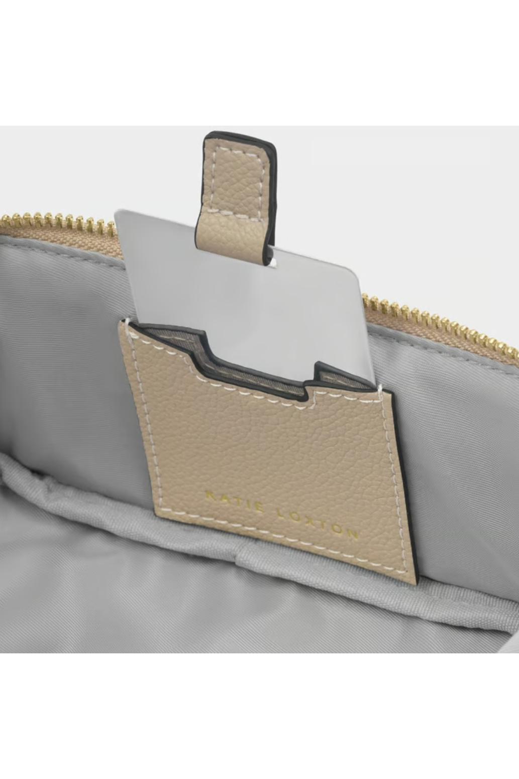 Makeup Bag w/ Fold-out Mirror