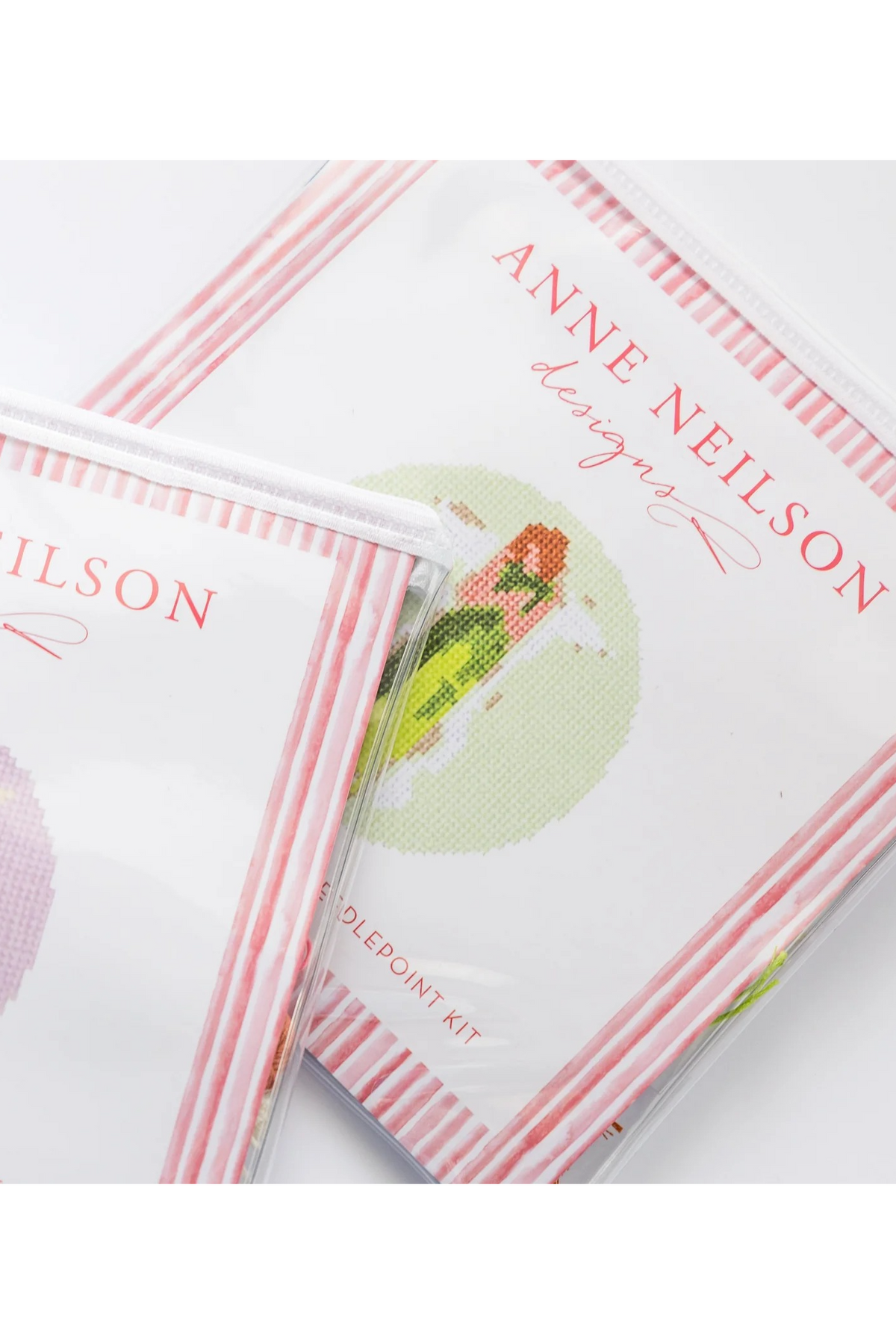 Green Angel Needlepoint Kit - Beginner