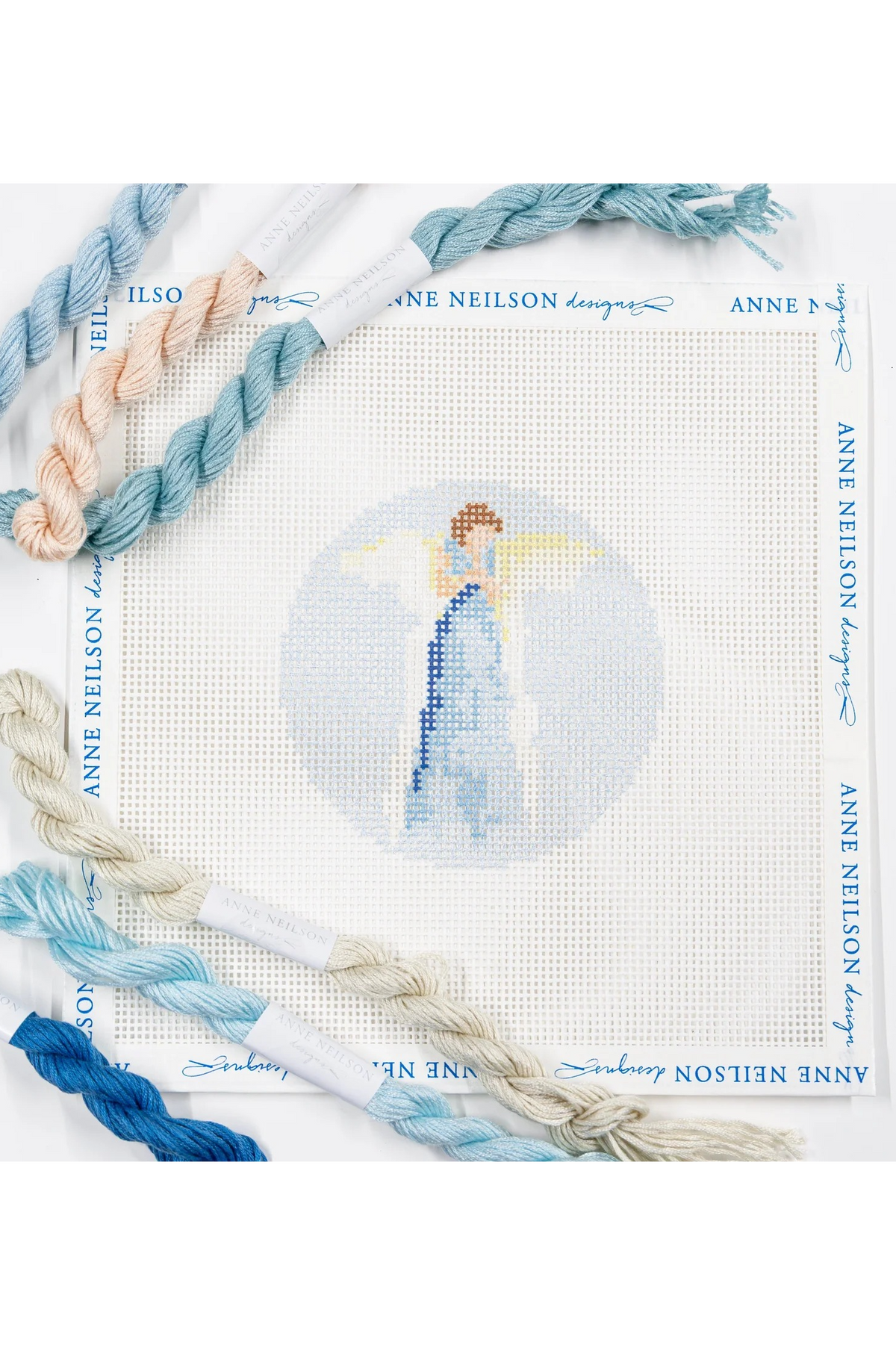 Blue Angel Needlepoint Kit - Beginner