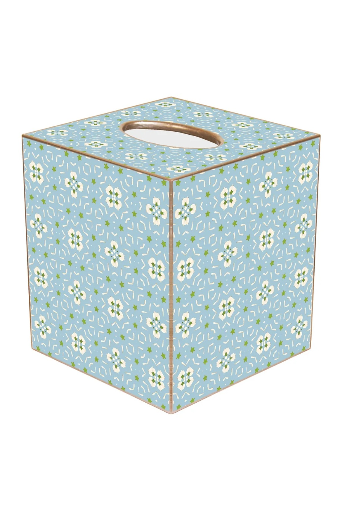 Dorset Garden Tissue Box by Laura Park