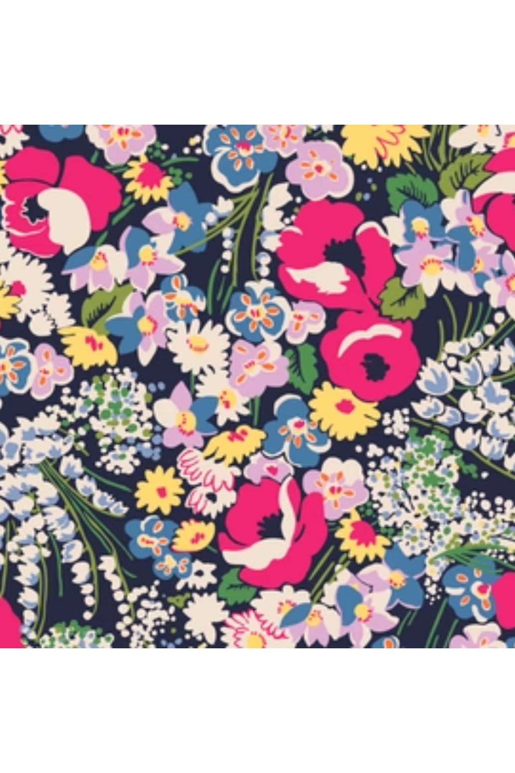 Dual Pouch Wide Wristlet Prairie Blooms