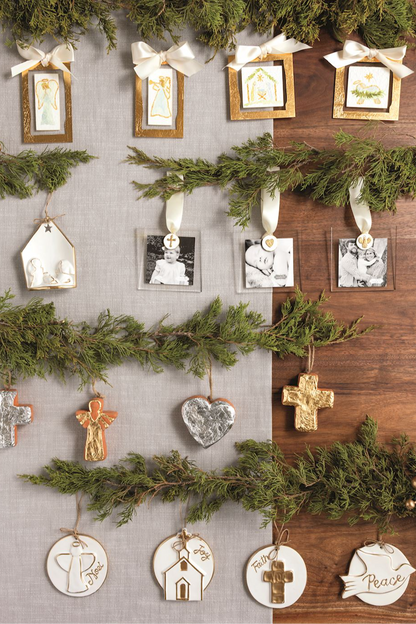 Ceramic Nativity Ornament