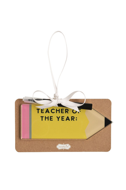 Personalize Me Ornament Sets - Teacher