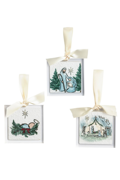 Nativity Acrylic Ornaments