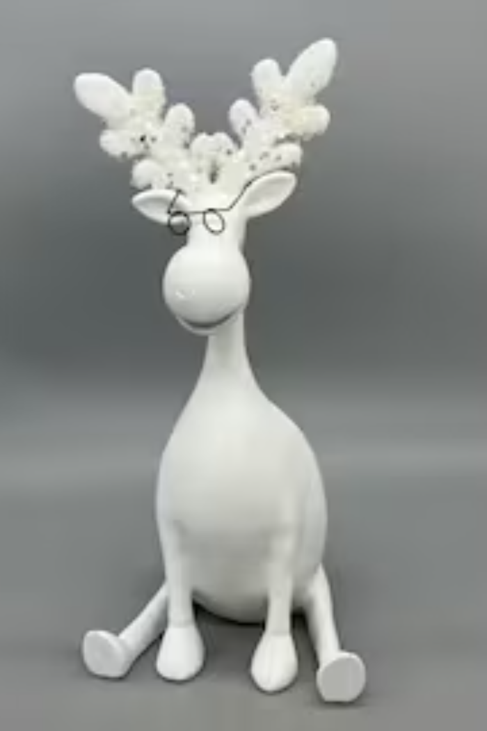 12" Moose with Glasses