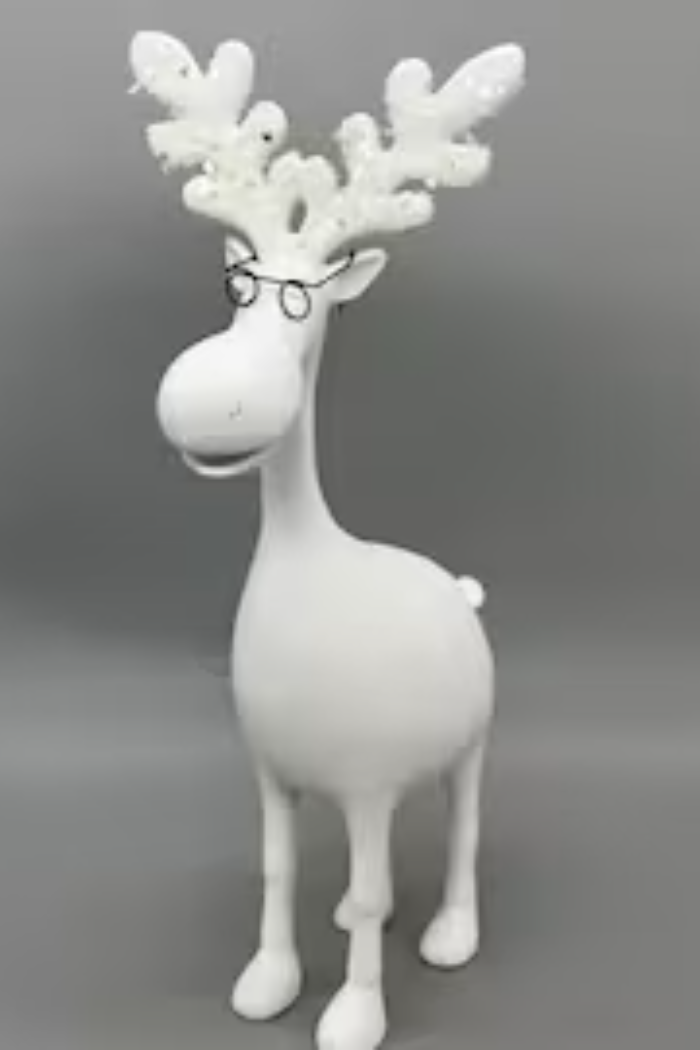12" Moose with Glasses