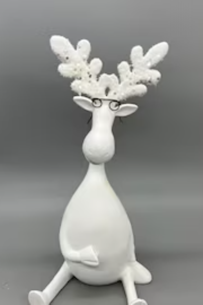 12" Moose with Glasses