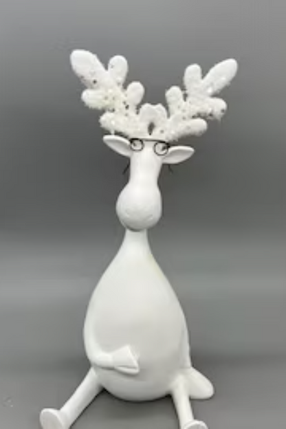 12" Moose with Glasses