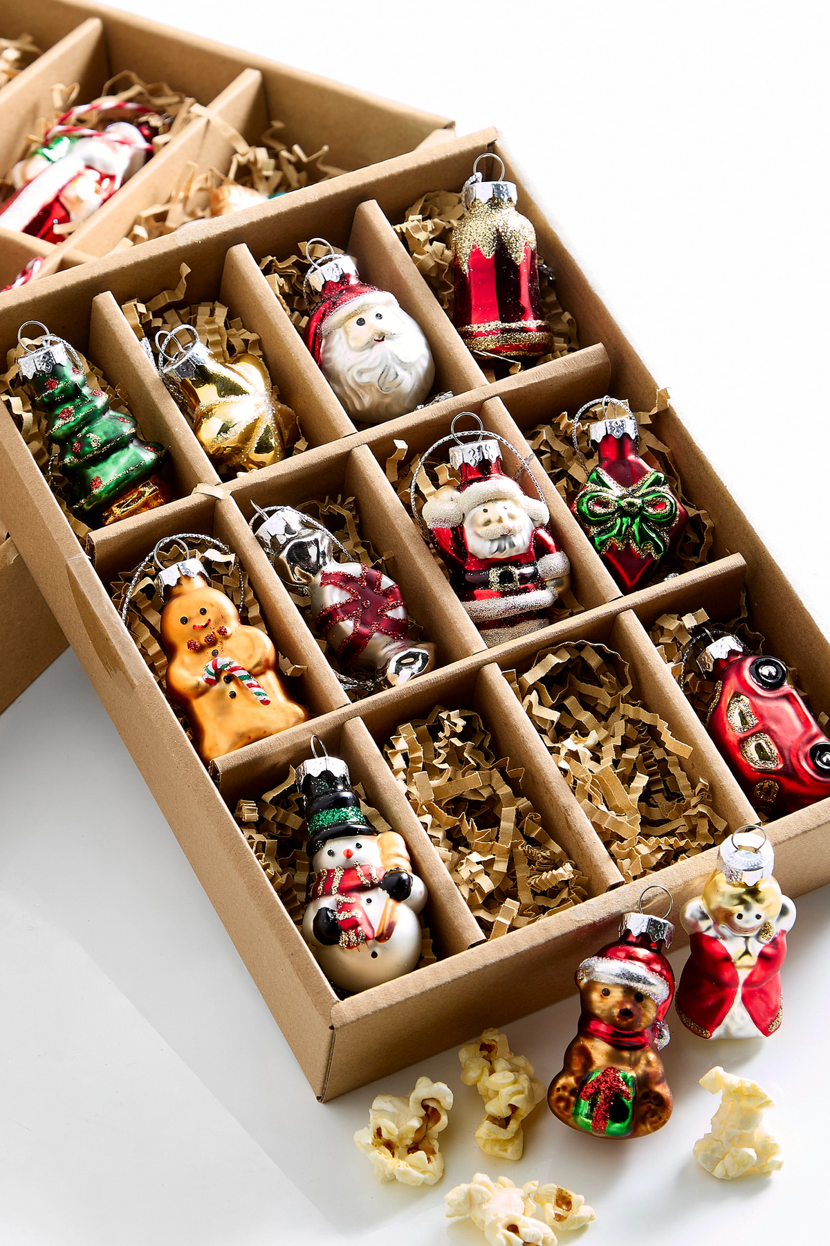 2-inch Box Traditional Christmas Ornaments