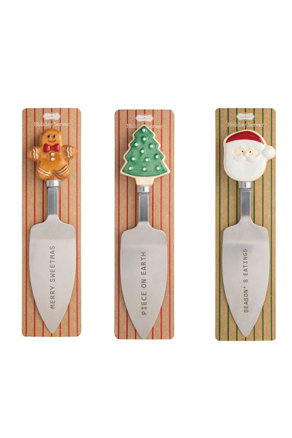 Christmas Cake Server
