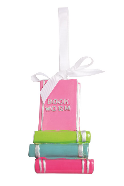 Book Worm Ornament