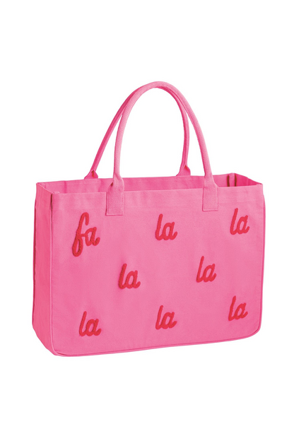 Holiday Boucle Tote