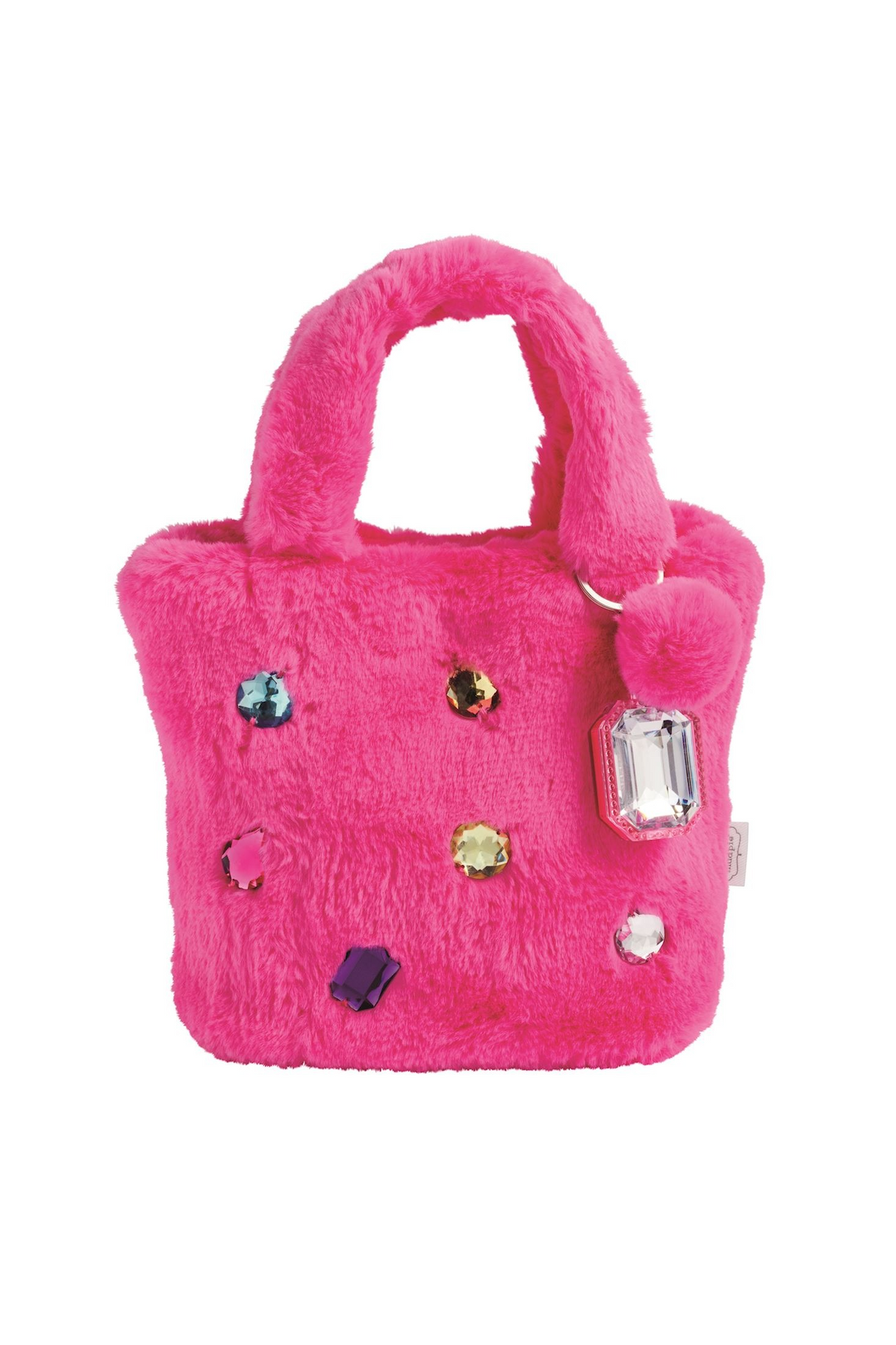 Glitzy Purses With Lip Gloss Keychains