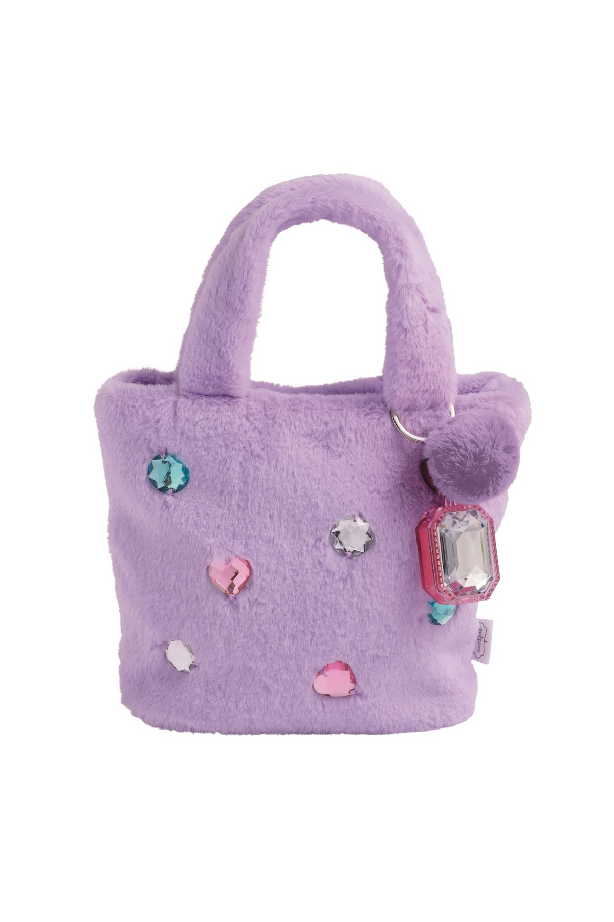 Glitzy Purses With Lip Gloss Keychains