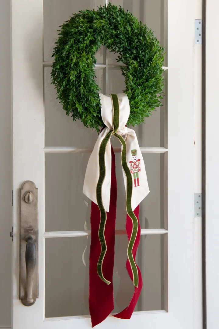 Nutcracker Wreath Sash