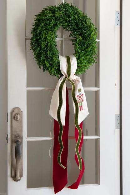 Nutcracker Wreath Sash
