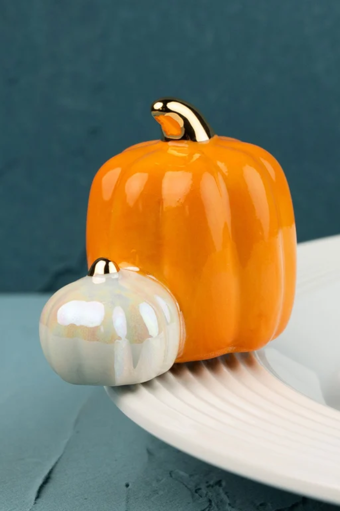 pumpkin spice Mini plate accent