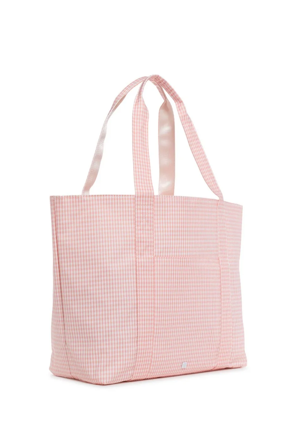 Jumbo Tote Taffy Gingham