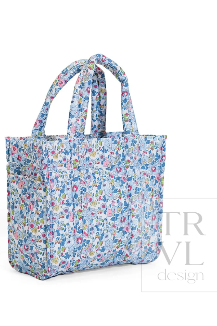 Quilted Mini Go Go Tote - Bridgehampton Floral