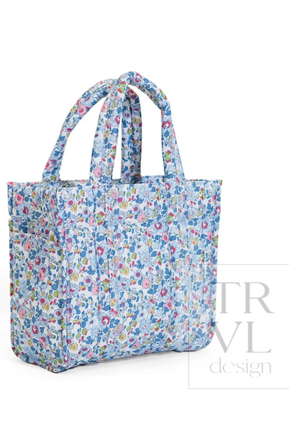 Quilted Mini Go Go Tote - Bridgehampton Floral