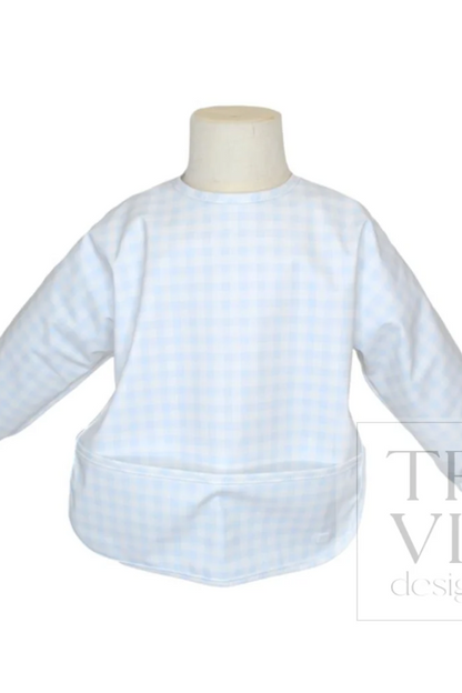 Perfect Smock Bib - Pimlico Blue Stripe
