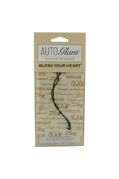 Auto Glam Auto Air Freshener "Bless Your Heart"