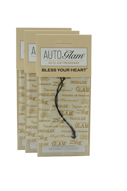 Auto Glam Auto Air Freshener "Bless Your Heart"