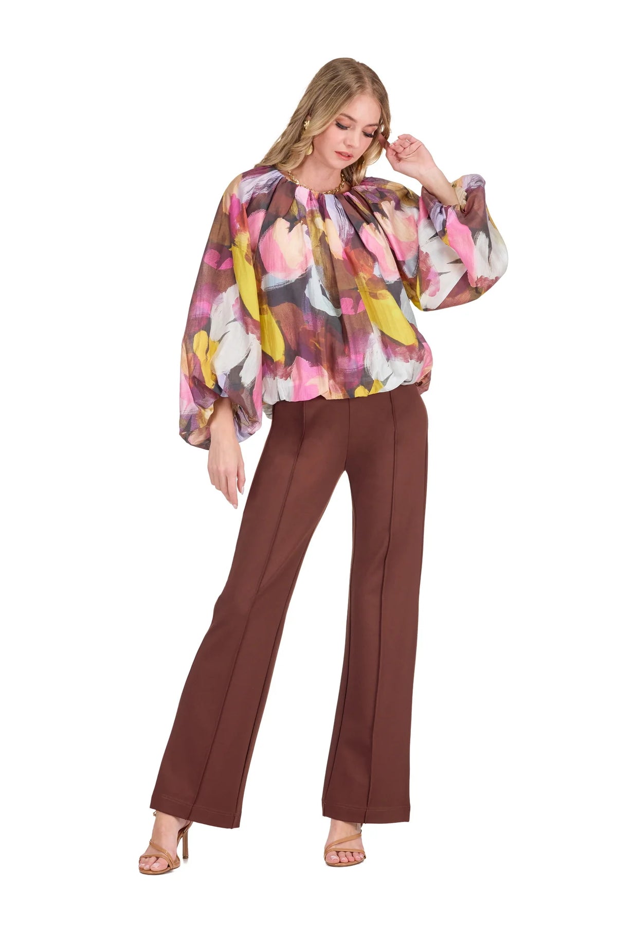 Harvest Brush Ballon Top