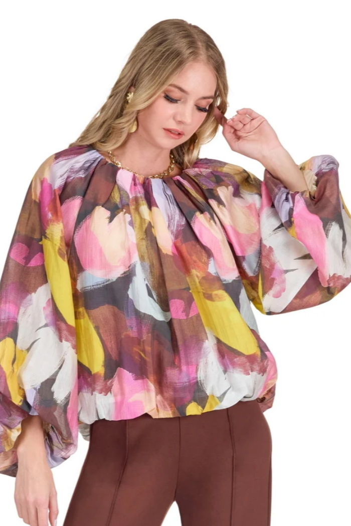 Harvest Brush Ballon Top