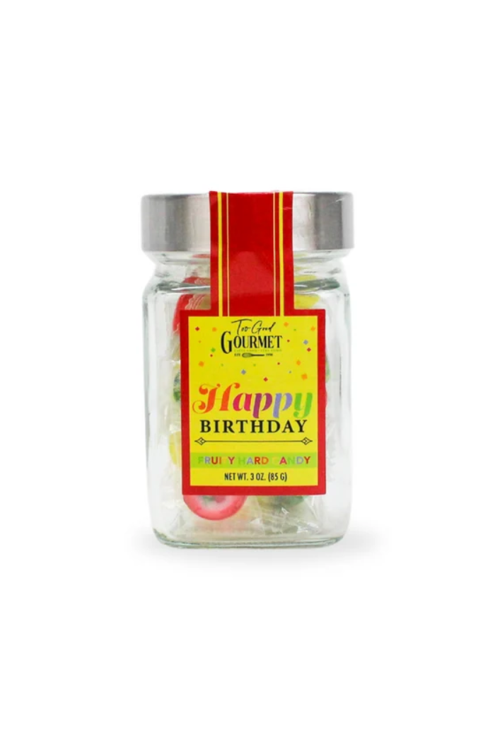Happy Birthday Candy Jar