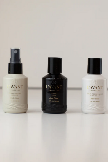 Fresh Linen Mini Travel Set