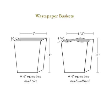 WB1201 - Sage Provincial Wastepaper Basket
