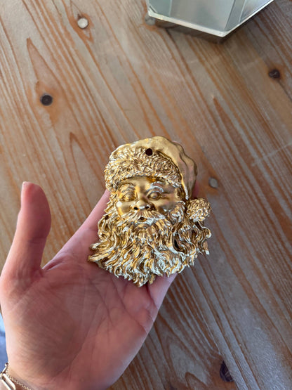 Wreath Ornament - Santa